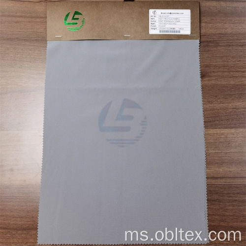 OBL20-E-037 Recycle Recycle Empat Cara Spandeks Polyester
